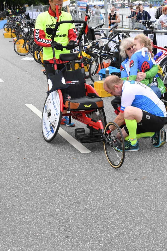 Chloe Hero of the day beim Triathlon Hamburg 2018